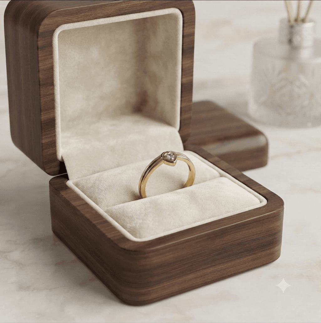 Heart Signet Ring For Women