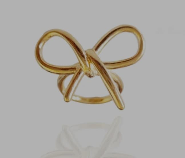 Coquette Stainless Steel Ring